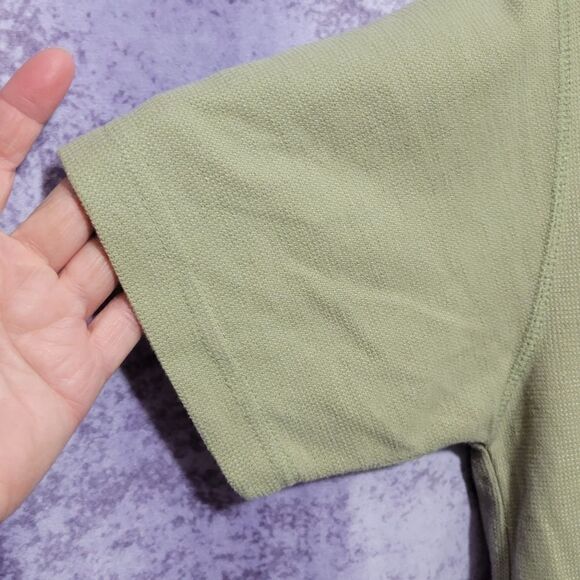 Womens Green Pullover Shirt - Picture 7 of 10